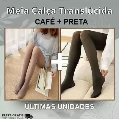 Meia Calça Térmica Para Pernas Perfeitas [COMPRE 1 E LEVE 2] + (BRINDE TOTALMENTE GRÁTIS)