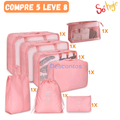 Kit de Bolsas Organizadoras á Prova D'água (+3 de Brinde) + Frete Grátis!