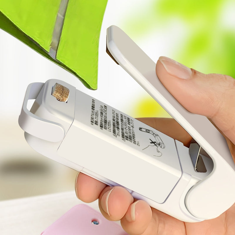 Mini Máquina Portátil Seladora de Plástico Para Cozinha