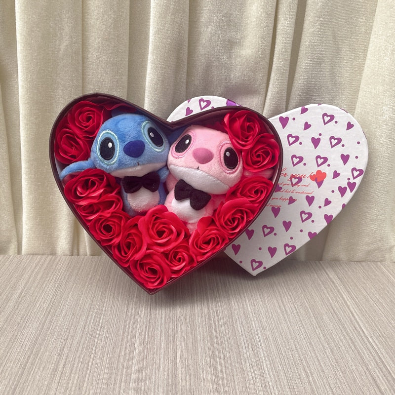Pelucia Casal Stitch - (Último dia da Oferta!) - Presenteie o amor da sua vida!