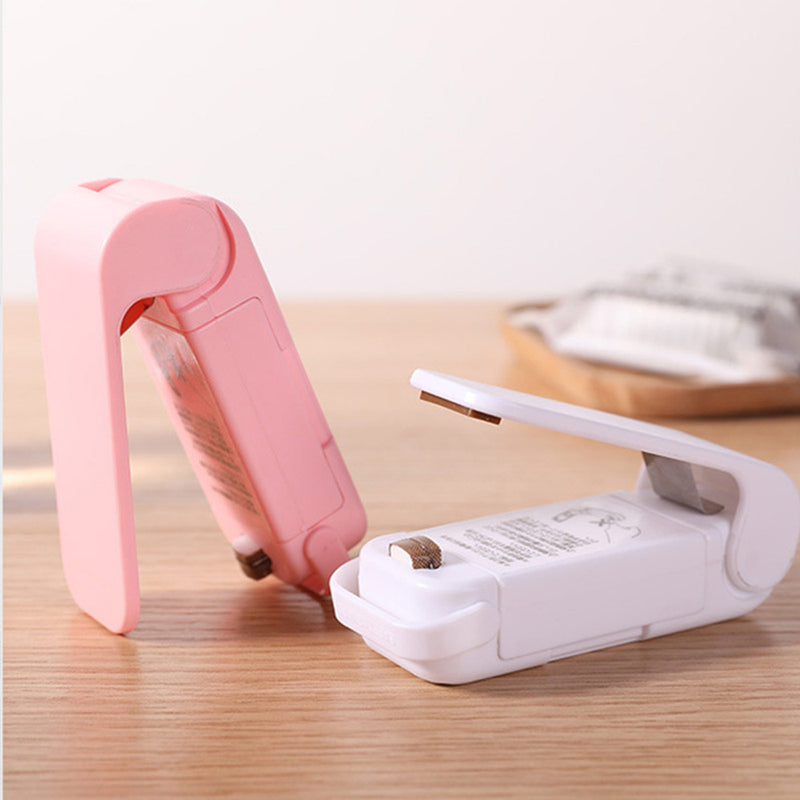 Mini Máquina Portátil Seladora de Plástico Para Cozinha