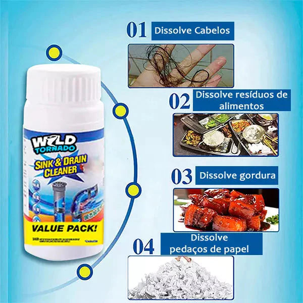 Desentupidor de Canos Wild Tornado®
