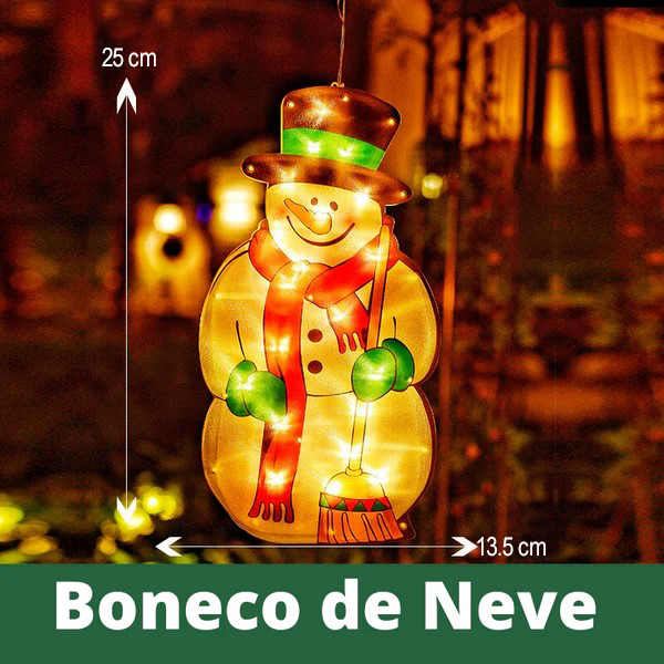 Pendulo Decorakids De Luzes Para O Natal - Celebre O Nascimento De Cristo Com O Espirito Natalino (50% OFF SOMENTE HOJE)
