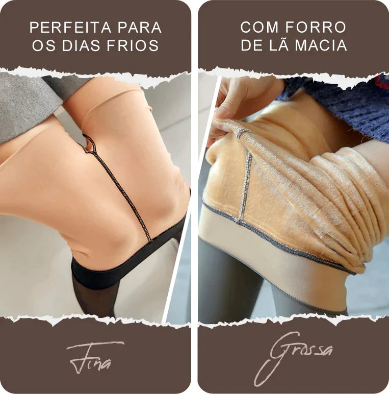 Meia Calça Térmica Para Pernas Perfeitas [COMPRE 1 E LEVE 2] + (BRINDE TOTALMENTE GRÁTIS)